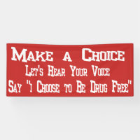 Red Ribbon Drug Free Say No To Drugs