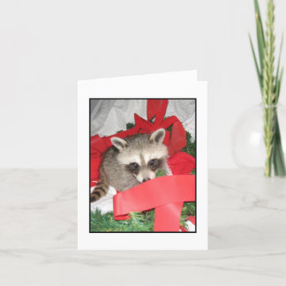 Red Ribbon Holiday Card