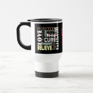 Red Ribbon Inspiration Travel Mug