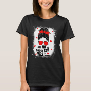 Red Ribbon Week Say No to Drugs Say Yes to KINDNES T-Shirt