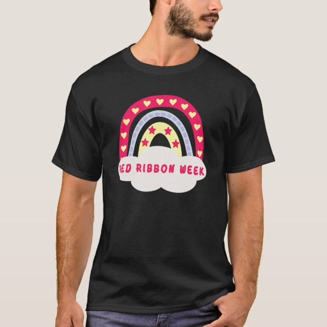 Red Ribbon Week T-Shirt (Front)