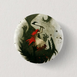 red riding hood 1 inch round button