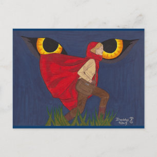 "Red Riding Hood" by Daedelys Postcard