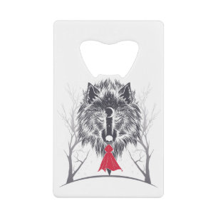 Red Riding Hood Costume Gif For Girls Credit Card Bottle Opener