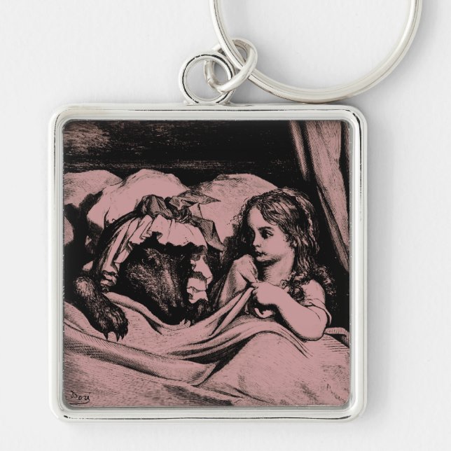 Red Riding Hood Keychain (Front)
