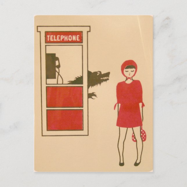 Red Riding Hood Postcard (Front)