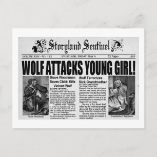 Red Riding Hood Postcard