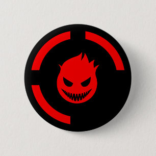 Red Ring of Death 2 Inch Round Button