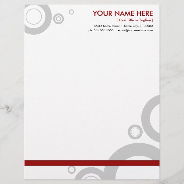 red rings letterhead (Front)
