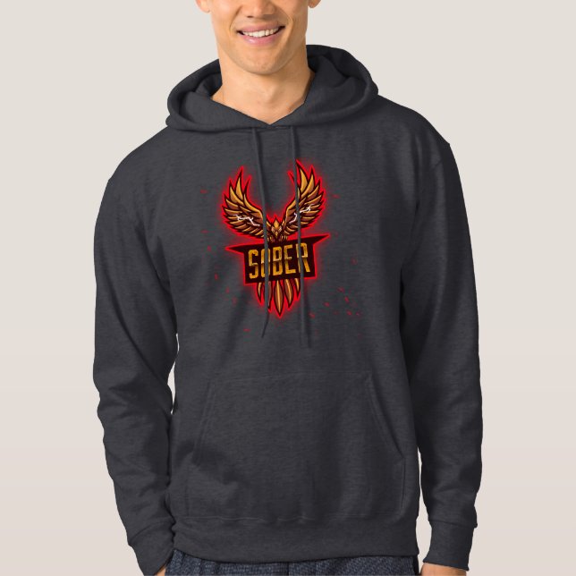 Red Rising Phoenix Hoodie (Front)