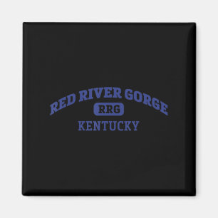Red River Gorge College Style Rock Climbing Area D Magnet