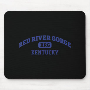 Red River Gorge College Style Rock Climbing Area D Mouse Pad