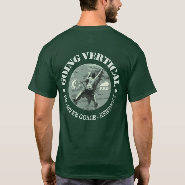 Red River Gorge (Going Vertical) T-Shirt (Back)