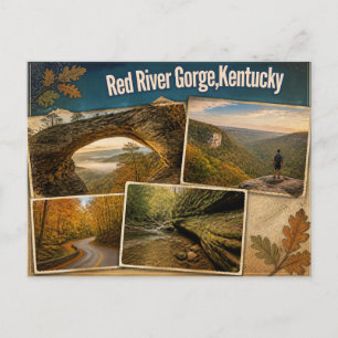 Red River Gorge, Kentucky postcard
