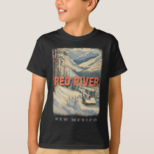 Red River New Mexico Nm Skiing Extravaganza Sd778  T-Shirt