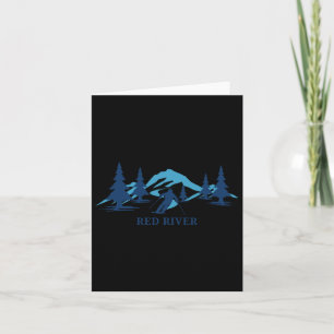 Red River New Mexico Ski Resort Skiing Skier Card