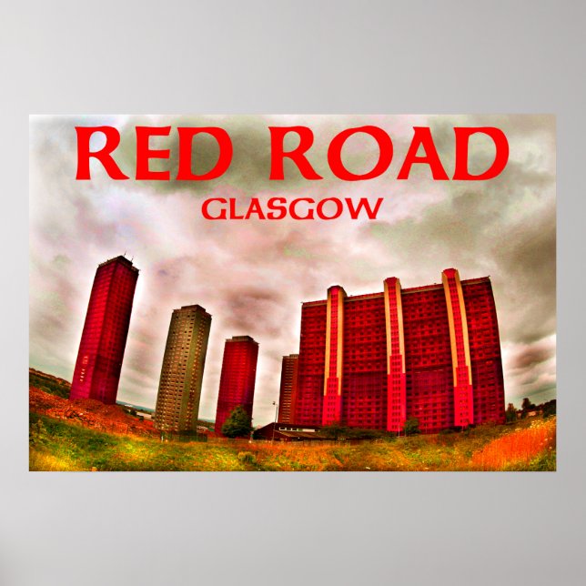 red road glasgow poster (Front)