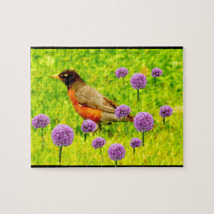 RED ROBIN JIGSAW PUZZLE