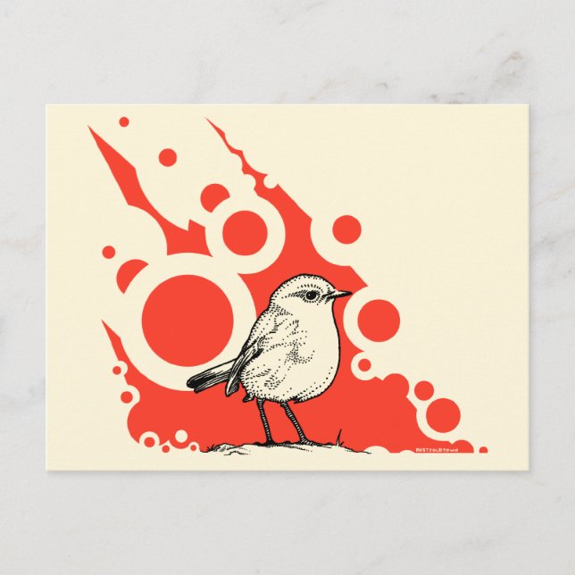 Red Robin postcard (Front)