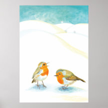 Red robins in the wintertime