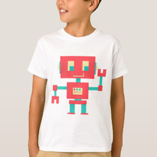 Red Robot Kid’s T-Shirt