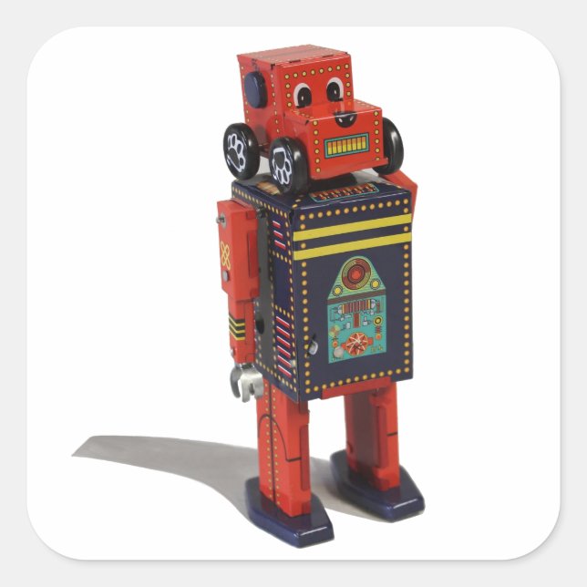 RED ROBOT STICKER (Front)