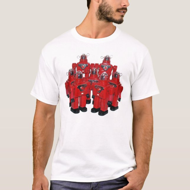 Red Robots Shirt (Front)