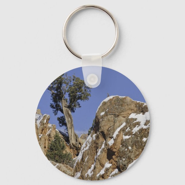 Red Rock Canyon 7 Keychain (Front)