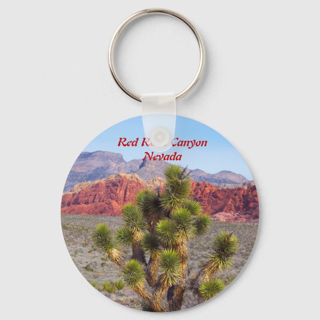 Red Rock Canyon Conservation Area near Las Vegas Keychain (Front)