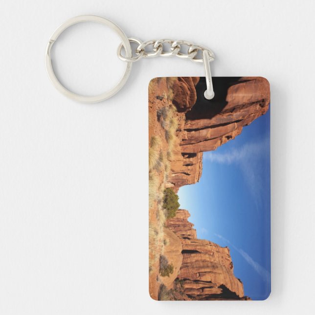 Red Rock Canyon Keychain (Front)