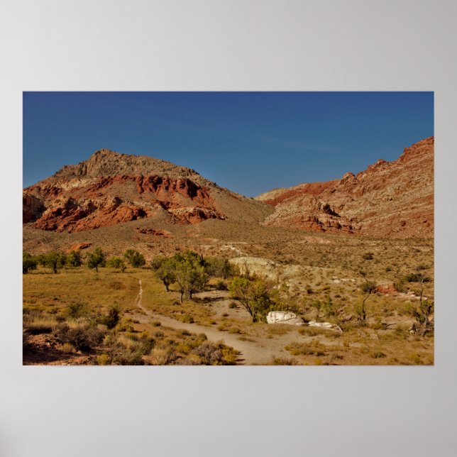 Red Rock Canyon Las Vegas Nevada Poster (Front)