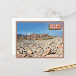 Red Rock Canyon Nature Las Vegas Nevada Desert  Postcard