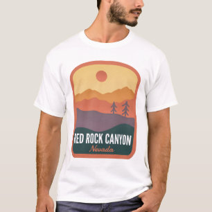 Red Rock Canyon Nevada Sunset T-Shirt