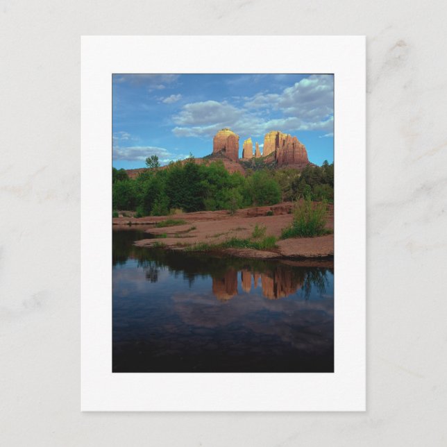 "Red Rock Crossing" Postcard (Front)