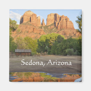Red rock crossing Sedona, Arizona Magnet