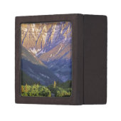 Red Rock Road in Waterton Lakes National Park Keepsake Box (Front Left)