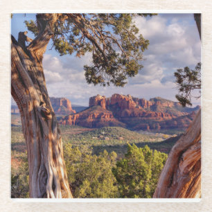 Red Rock Sedona Arizona Glass Coaster