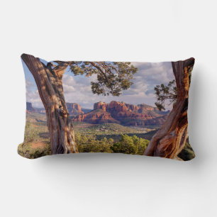 Red Rock   Sedona Arizona Lumbar Pillow