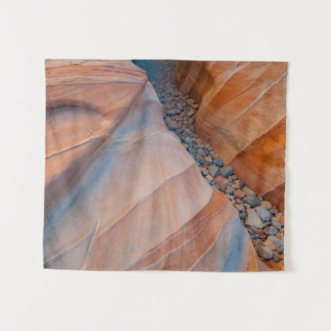 Red Rock Valley of Fire State Park Nevada Tapestry (Front (Horizontal))