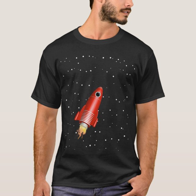 red rocket T-Shirt (Front)