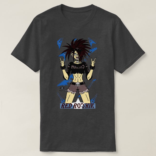 Red Rockinx27 T-Shirt (Design Front)
