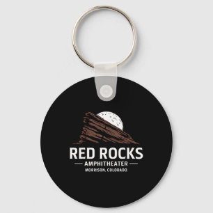 Red Rocks Amphitheatre Morrison Colorado Hiking So Keychain