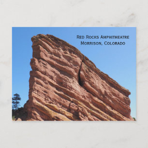 Red Rocks Amphitheatre Morrison, Colorado Postcard