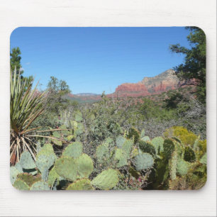 Red Rocks and Cacti I Mouse Pad