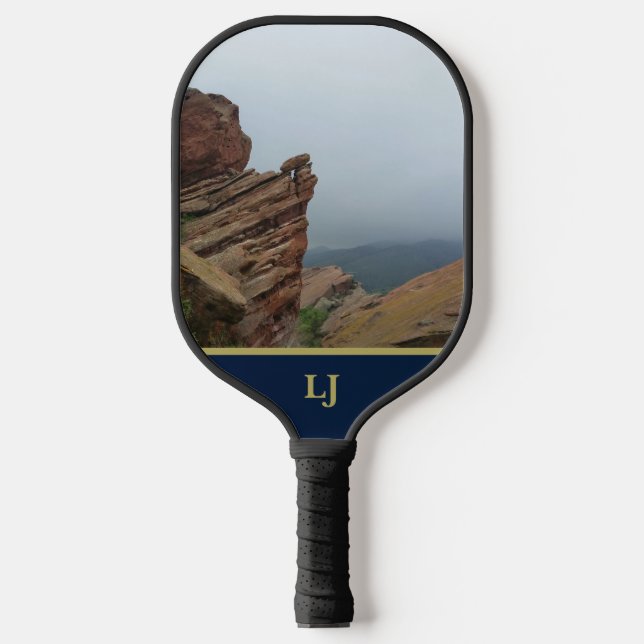 Red Rocks Colorado-Inspired Personalized  Pickleball Paddle (Front)