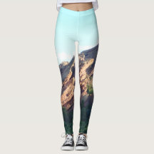 Red Rocks Colorado Mountain Leggings