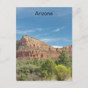 Red rocks in Sedona Postcard