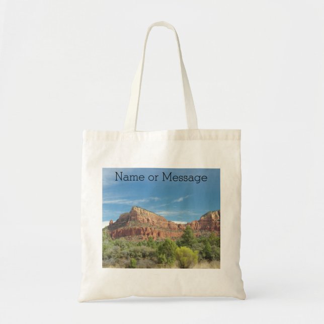 Red rocks in Sedona Tote Bag (Front)