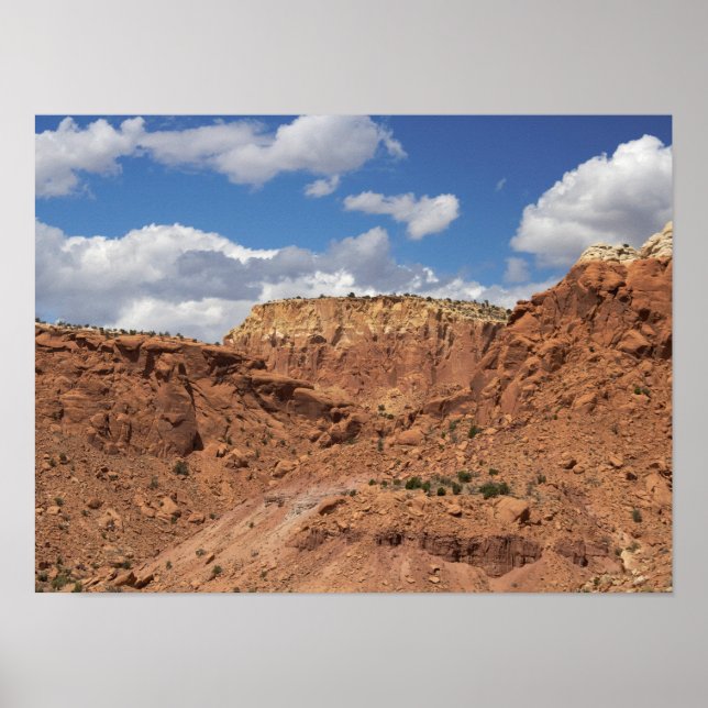 Red Rocks in the Mountains of New Mexico 16x20 Poster (Front)