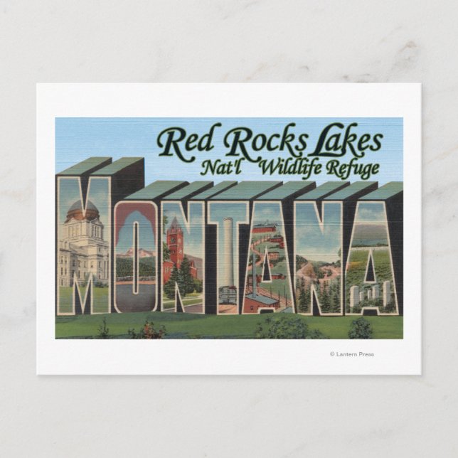 Red Rocks Lake Park, Montana Postcard (Front)